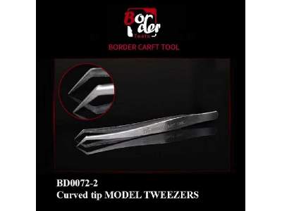 Curved Tip Model Tweezers - zdjęcie 1