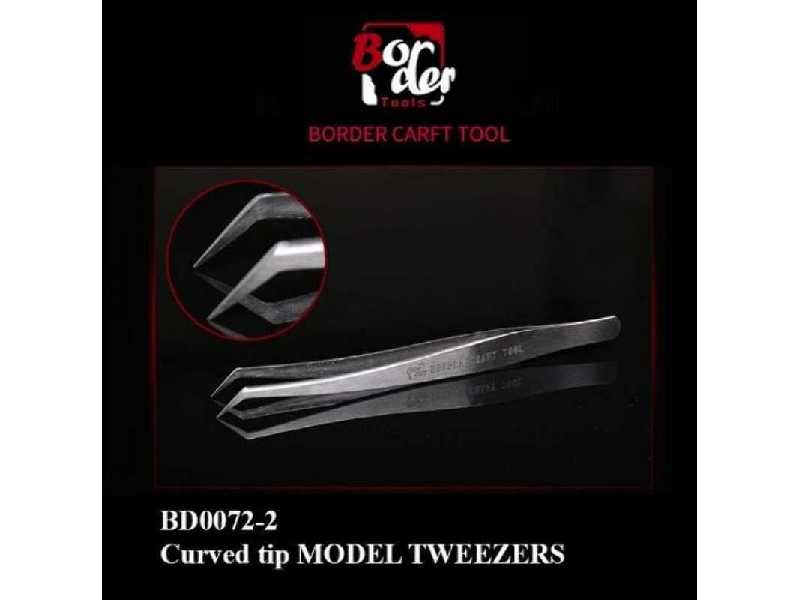 Curved Tip Model Tweezers - zdjęcie 1 Curved Tip Model Tweezers - zdjęcie 1