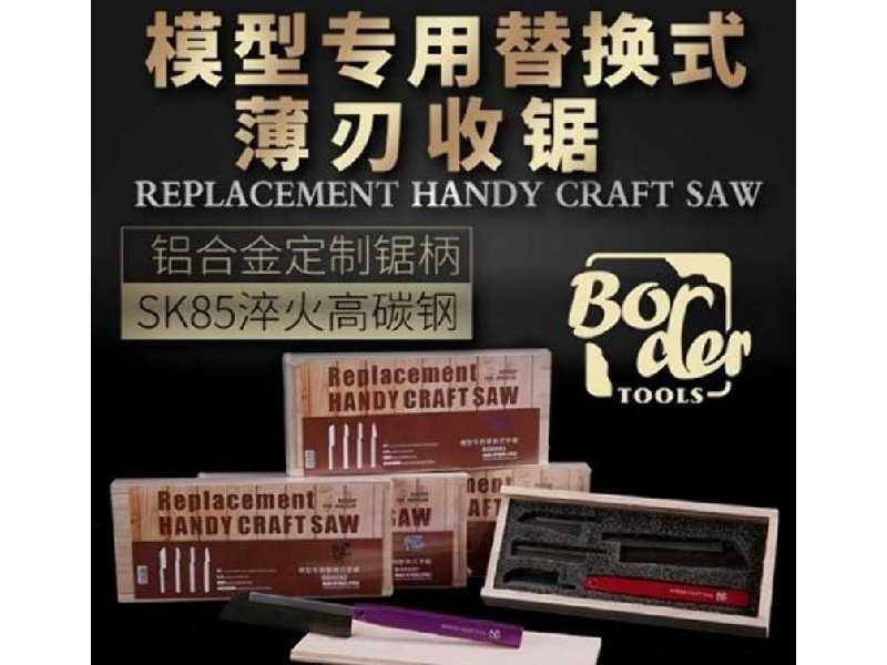 Replacement Handy Craft Saw (Red) W/4type Spare Blade - zdjęcie 1 Replacement Handy Craft Saw (Red) W/4type Spare Blade - zdjęcie 1