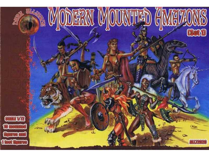 Modern Mounted Amazons Set 1 - zdjęcie 1 Modern Mounted Amazons Set 1 - zdjęcie 1