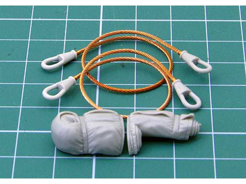 Towing Cables For Soviet Mbt T-54 (Set Designed For Miniart Kit. - zdjęcie 1 Towing Cables For Soviet Mbt T-54 (Set Designed For Miniart Kit. - zdjęcie 1