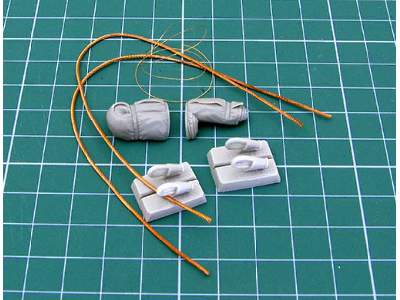 Towing Cables For Soviet Mbt T-54 (Set Designed For Miniart Kit. - zdjęcie 3