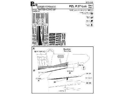 Pzl P-37 Łoś - Flaps Ibg - zdjęcie 3