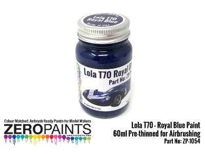 1054 Lola T70 Royal Blue - zdjęcie 1