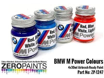 1247 Bmw M Power Colours Set - zdjęcie 1