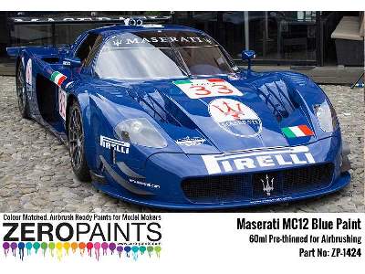 1424 Maserati Mc12 Blue Paint - zdjęcie 1