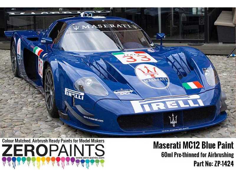 1424 Maserati Mc12 Blue Paint - zdjęcie 1 1424 Maserati Mc12 Blue Paint - zdjęcie 1