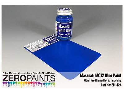 1424 Maserati Mc12 Blue Paint - zdjęcie 2