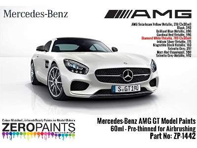 1442 Mercedes Amg Gt Diamond White - zdjęcie 1