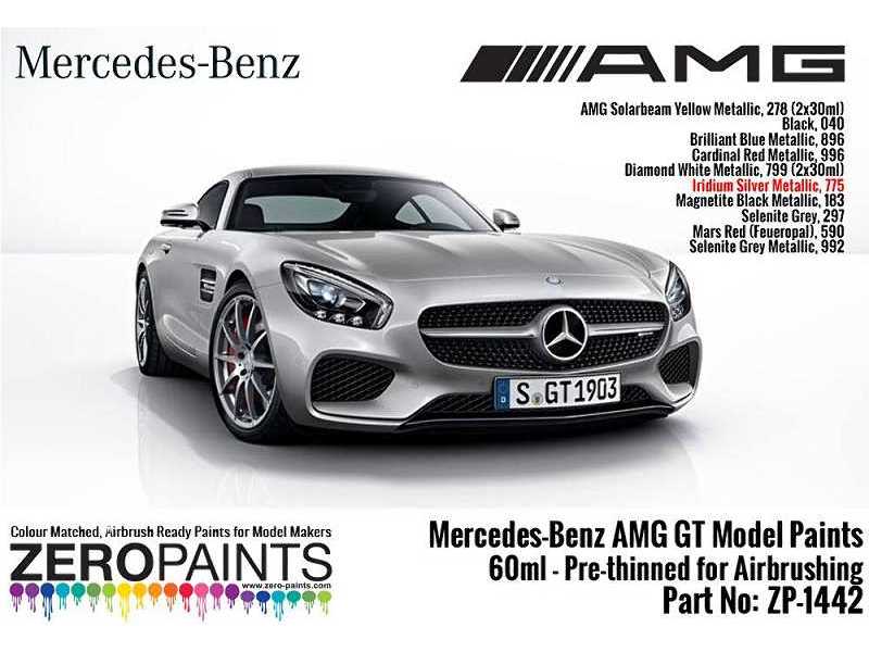 1442 Mercedes Amg Gt Iridium Silver - zdjęcie 1