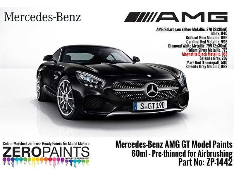 1442 Mercedes Amg Gt Magnette Black - zdjęcie 1