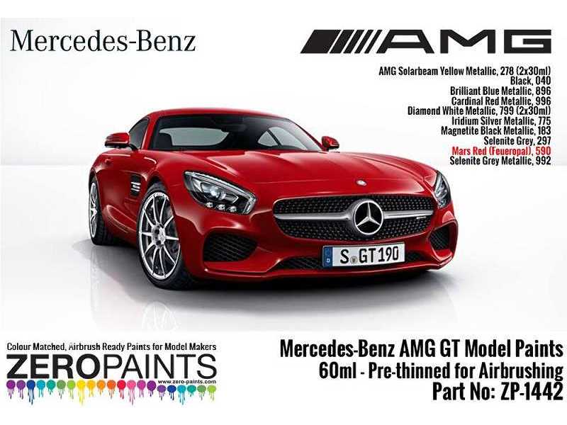 1442 Mercedes Amg Gt Mars Red - zdjęcie 1