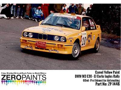 1446 Camel Yellow For Bmw M3 E30 - El Corte Ingles Rally - zdjęcie 1