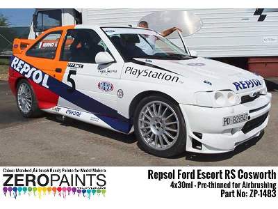 1483 Repsol Ford Escort Rs Cosworth Set - zdjęcie 1