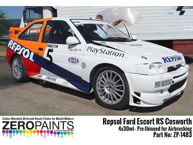 1483 Repsol Ford Escort Rs Cosworth Set - zdjęcie 1 1483 Repsol Ford Escort Rs Cosworth Set - zdjęcie 1