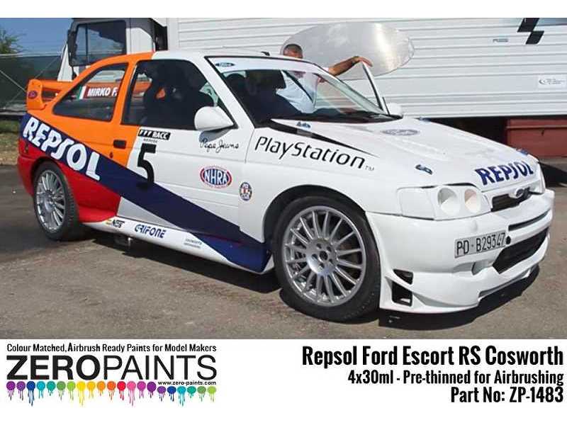 1483 Repsol Ford Escort Rs Cosworth Set - zdjęcie 1