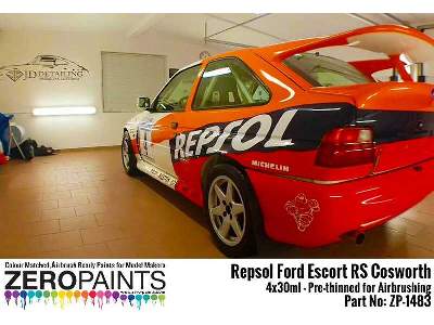 1483 Repsol Ford Escort Rs Cosworth Set - zdjęcie 2