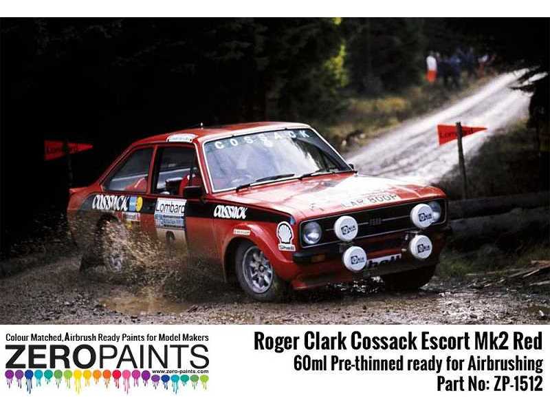 1512 Roger Clark Cossack Escort Mk2 Red - zdjęcie 1 1512 Roger Clark Cossack Escort Mk2 Red - zdjęcie 1