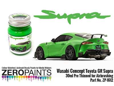 1612 Toyota Gr Supra Wasabi Concept Green - zdjęcie 1