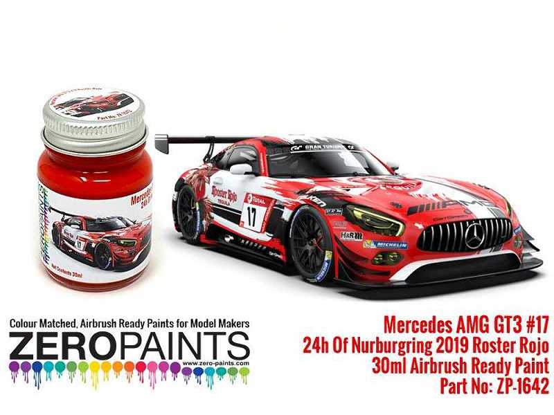 1642 Mercedes Amg Gt3 17 Adac Total 24h Of Nurburgring 2019 Red - zdjęcie 1 1642 Mercedes Amg Gt3 17 Adac Total 24h Of Nurburgring 2019 Red - zdjęcie 1