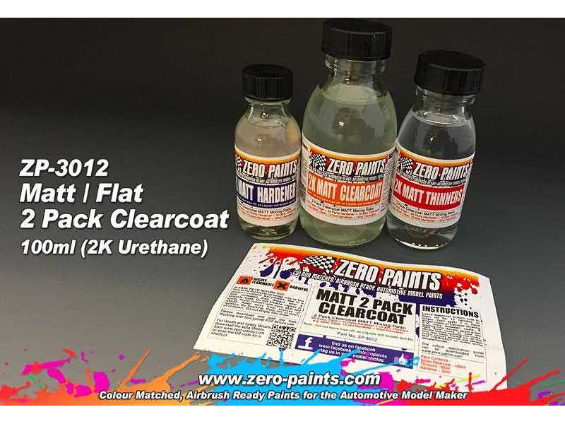 3012 Matt/ Flat 2 Pack Clearcoat (2k Urethane) - zdjęcie 1