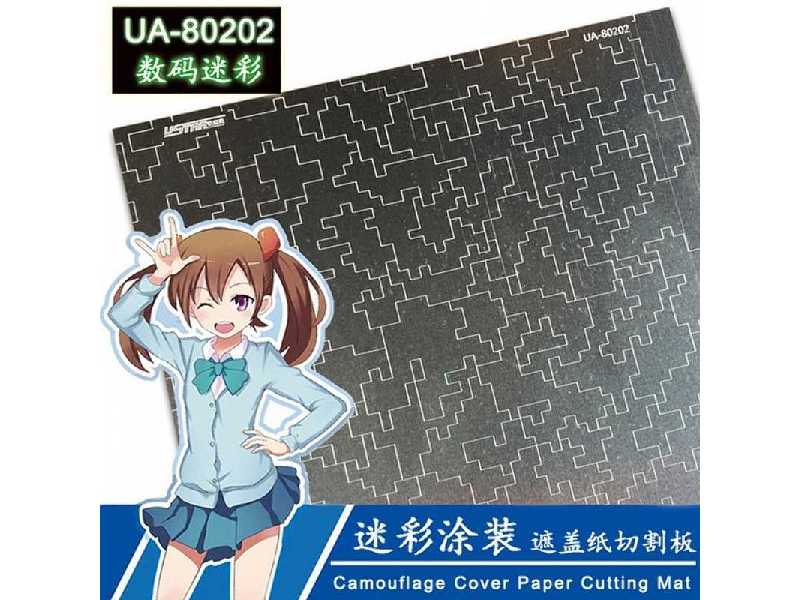 Digital Camouflage Cover Paper Cutting Mat - zdjęcie 1 Digital Camouflage Cover Paper Cutting Mat - zdjęcie 1