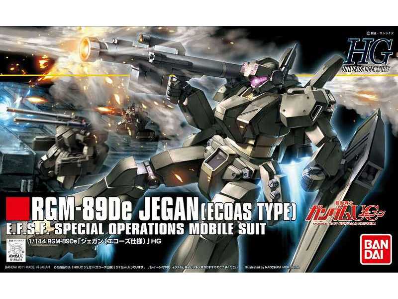 Rgm-89de Jegan (Ecoas Type) (Gundam 83396) - zdjęcie 1 Rgm-89de Jegan (Ecoas Type) (Gundam 83396) - zdjęcie 1