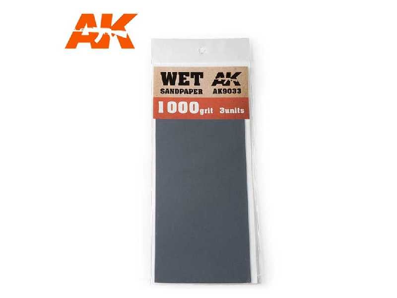 Wet Sandpaper 1000 (3 Units) - zdjęcie 1 Wet Sandpaper 1000 (3 Units) - zdjęcie 1