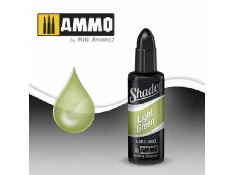 A.Mig 0863 Light Green Shader - zdjęcie 1 A.Mig 0863 Light Green Shader - zdjęcie 1