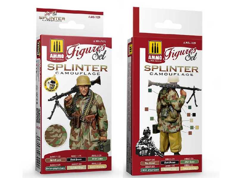 Splinter Camouflage Set - zdjęcie 1 Splinter Camouflage Set - zdjęcie 1