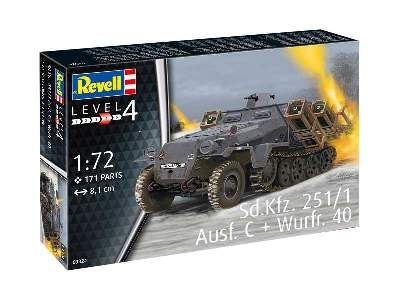 Sd.Kfz. 251/1 Ausf. C + Wurfr. 4 - zdjęcie 6