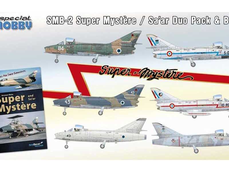 MB-2 Super Mystére Duo Pack + book - zdjęcie 1 MB-2 Super Mystére Duo Pack + book - zdjęcie 1