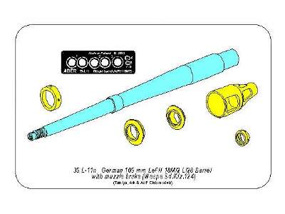 Lufa 105mm LeFH 18M/2 L/28 do niemieckiej haubicy ''Wespe'' - zdjęcie 16