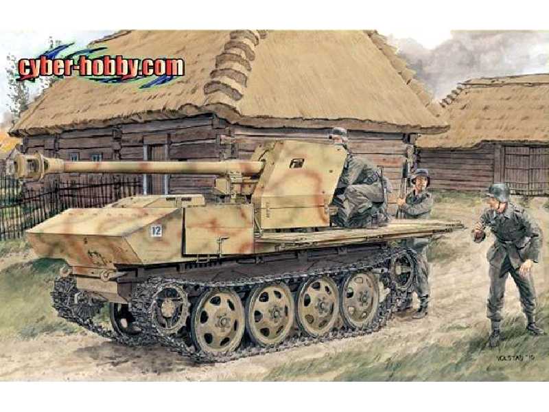 Działo przeciwpancerne 7.5cm Pak 40/4 auf RSO - zdjęcie 1 Działo przeciwpancerne 7.5cm Pak 40/4 auf RSO - zdjęcie 1