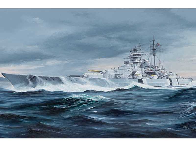 Niemiecki pancernik Bismarck - zdjęcie 1 Niemiecki pancernik Bismarck - zdjęcie 1
