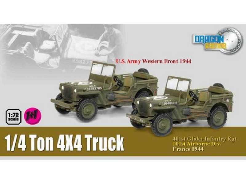 Jeep Willys Ton 4x4 Truck (Twin Pack) - zdjęcie 1 Jeep Willys Ton 4x4 Truck (Twin Pack) - zdjęcie 1