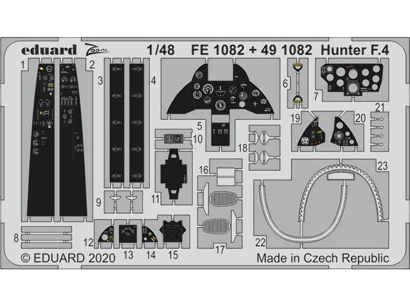 Hunter F.4 1/48 - zdjęcie 1 Hunter F.4 1/48 - zdjęcie 1