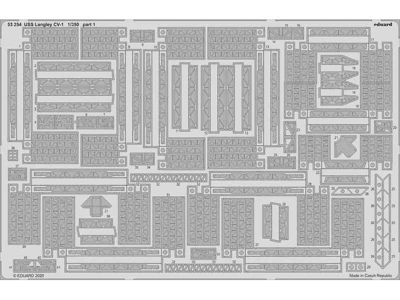 USS Langley CV-1 1/350 - Trumpeter - zdjęcie 1 USS Langley CV-1 1/350 - Trumpeter - zdjęcie 1