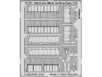 Hurricane Mk. IIc landing flaps 1/72 - zdjęcie 1