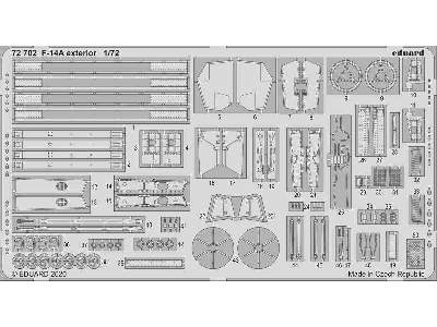 F-14A exterior 1/72 - zdjęcie 1