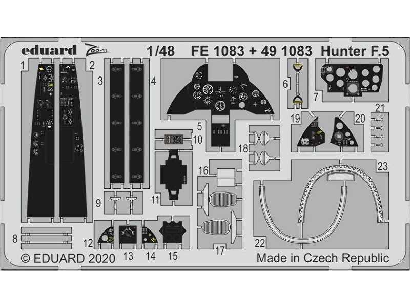 Hunter F.5 1/48 - zdjęcie 1