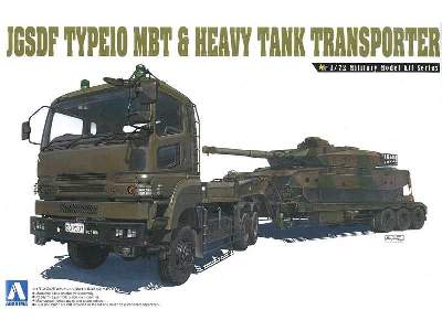 Jgsdf Type 10 Mbt & Heavy Tank Transporter - zdjęcie 1