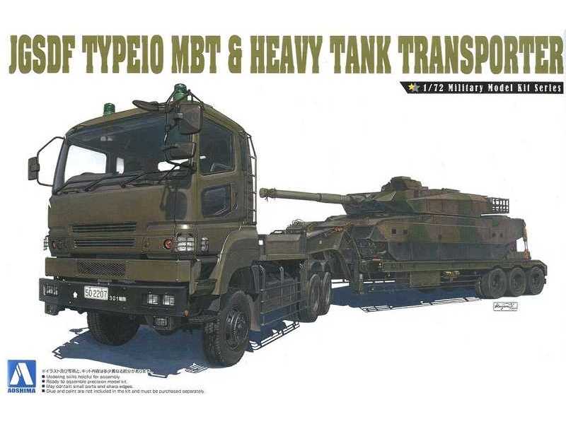 Jgsdf Type 10 Mbt & Heavy Tank Transporter - zdjęcie 1 Jgsdf Type 10 Mbt & Heavy Tank Transporter - zdjęcie 1