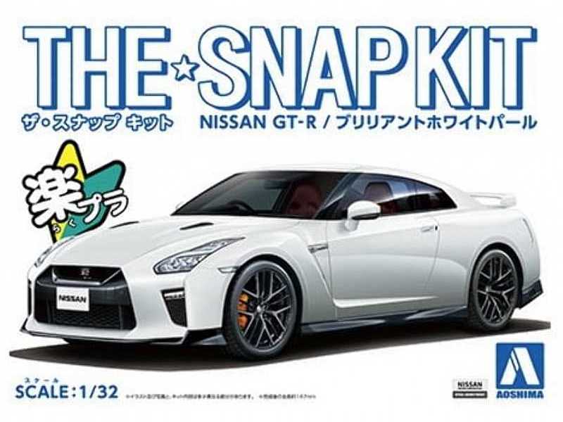 Nissan Gt-r (White) - Snap Kit - zdjęcie 1 Nissan Gt-r (White) - Snap Kit - zdjęcie 1