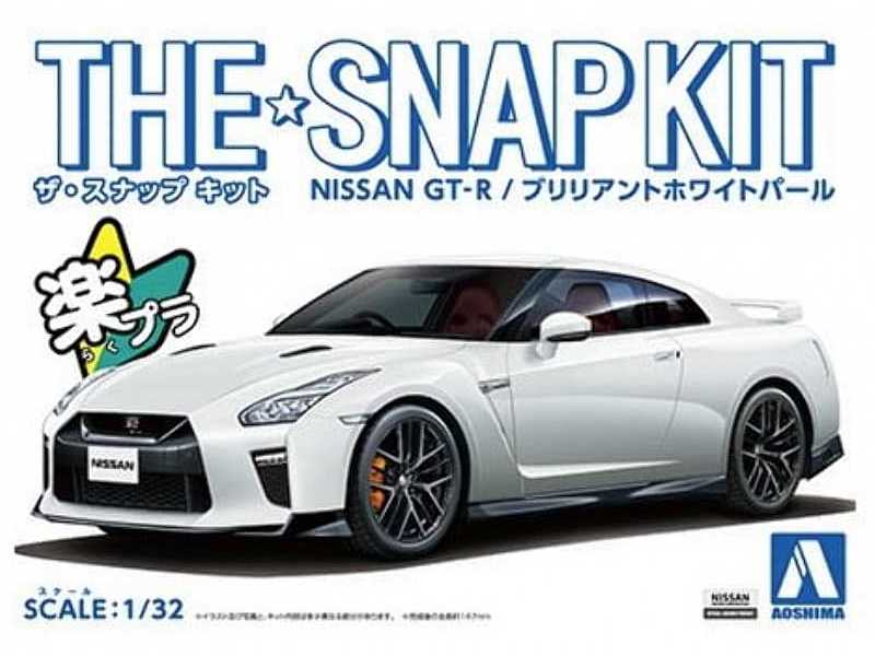 Nissan Gt-r (White) - Snap Kit - zdjęcie 1