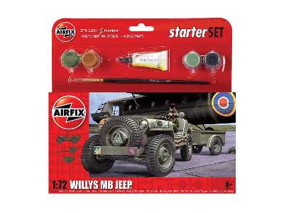 Small Starter Set Willys MB Jeep - zdjęcie 1