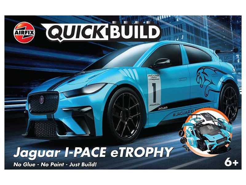 QUICKBUILD Jaguar I-PACE eTROPHY - zdjęcie 1 QUICKBUILD Jaguar I-PACE eTROPHY - zdjęcie 1