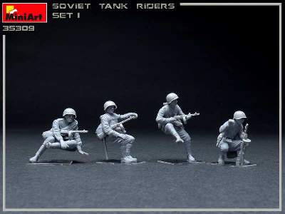 Sowiecka piechota - Infantry Tank Riders Set 1 - zdjęcie 2