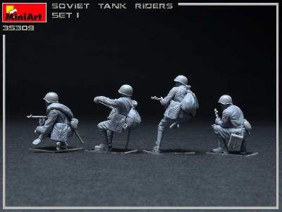 Sowiecka piechota - Infantry Tank Riders Set 1 - zdjęcie 11