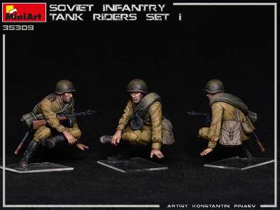 Sowiecka piechota - Infantry Tank Riders Set 1 - zdjęcie 17